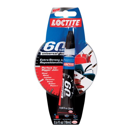 Loctite Adhesive 60Sec Clr .6Oz 1983330